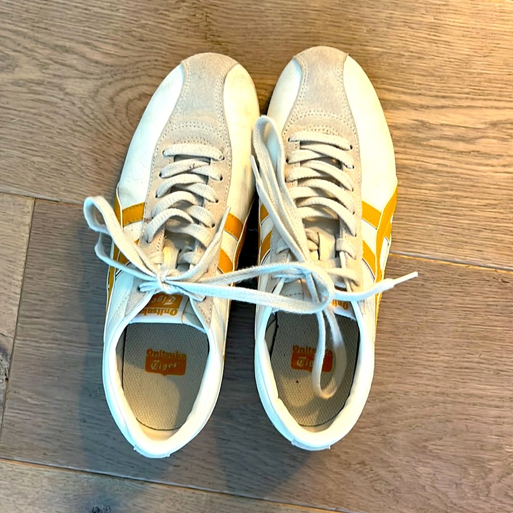 Onitsuka yellow tennis sneakers unisex 6